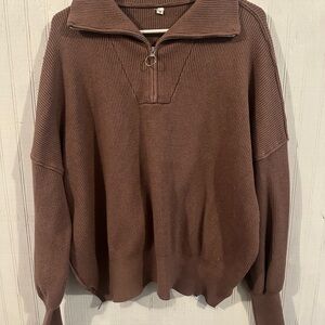 Women’s Knit Half-Zip Sweater